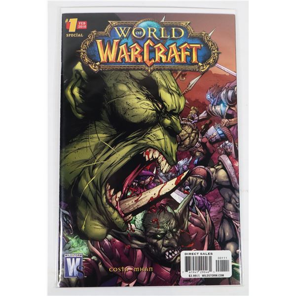 #1981 WILDSTORM COMICS WORLD OF WARCRAFT #1