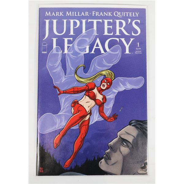 #1989 IMAGE COMICS JUPITER'S LEGACY #1 2015 2ND