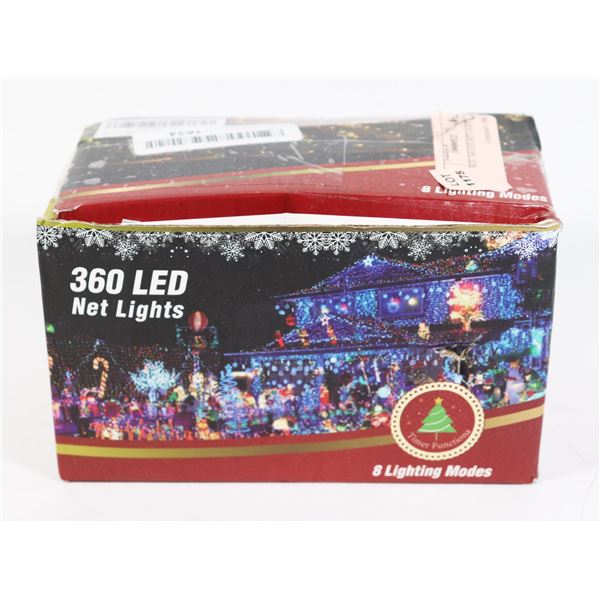 OPEN BOX: 360 LED NET LIGHTS