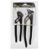 Image 1 : NEW FIX IT! 2 PACK GROOVE JOINT PLIERS SET