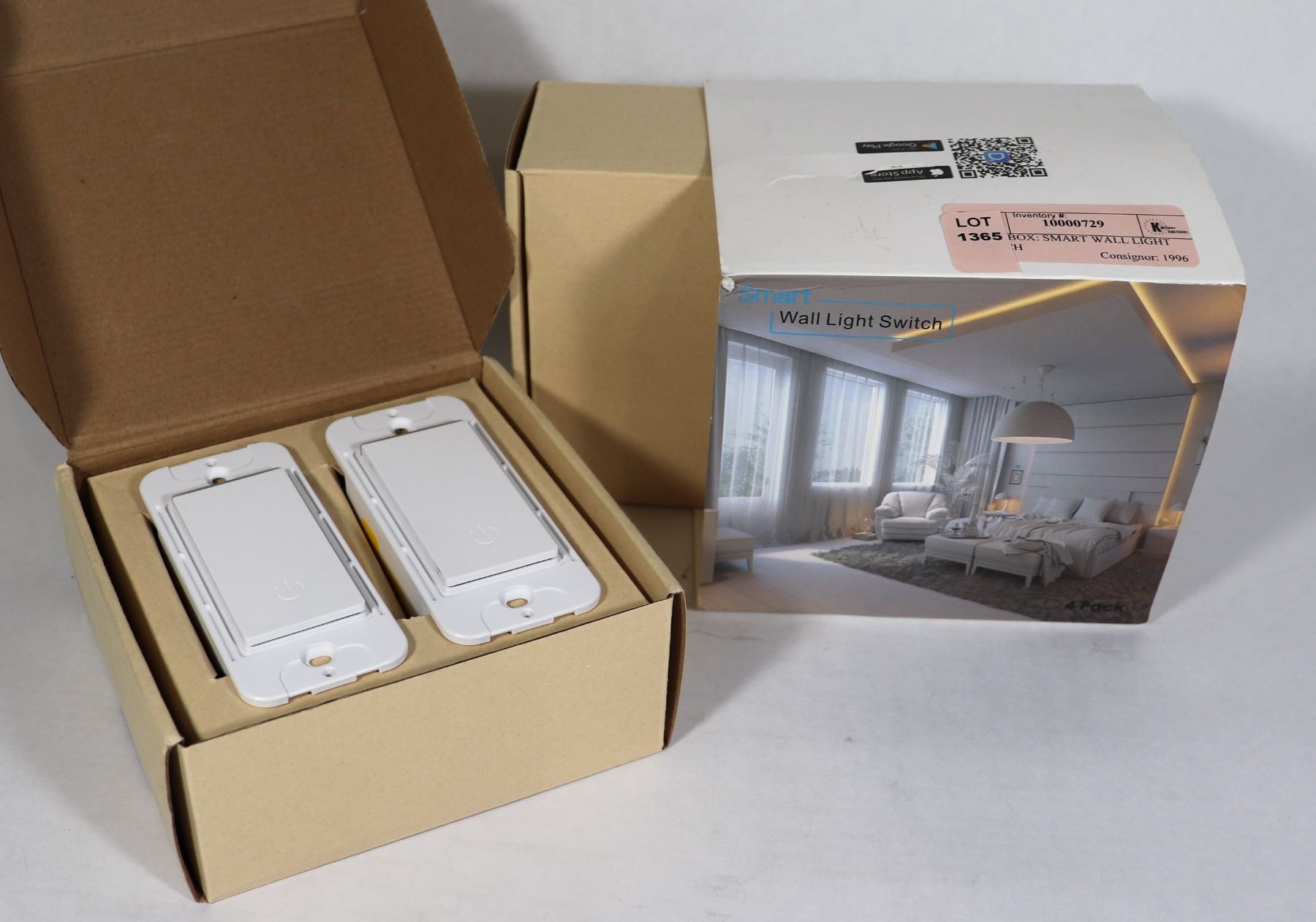 Open Box With Light OPEN BOX: SMART WALL LIGHT SWITCH