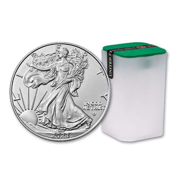 Mint Sealed 2023 American Silver Eagle (100-coins)
