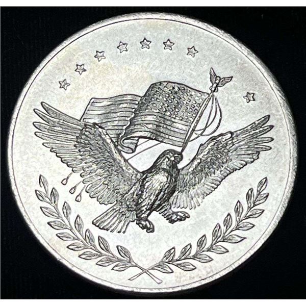 American Flag Eagle 1 ozt .999 Silver Trade Unit