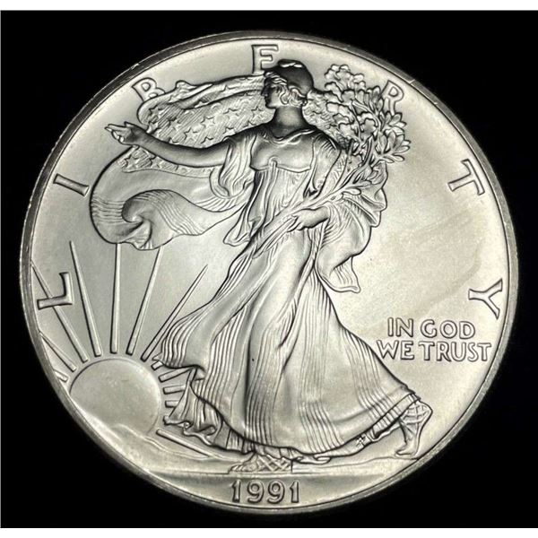 1991 American Silver Eagle