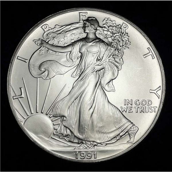 1991 American Silver Eagle