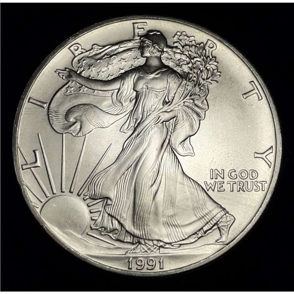 1991 American Silver Eagle