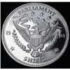 Image 1 : 1984 Parliament Shield Proof 1 ozt .999 Silver