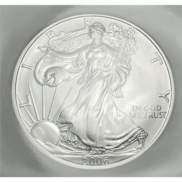 2006 American Silver Eagle NGC Gem Uncirculated First Strikes