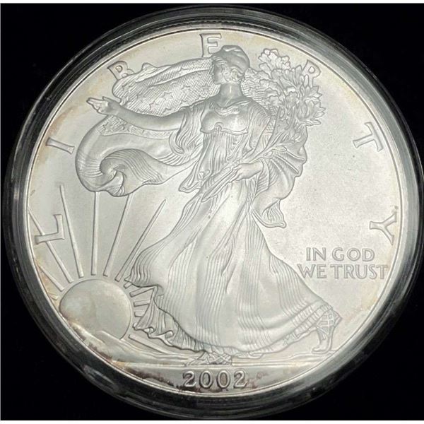 2002 American Silver Eagle