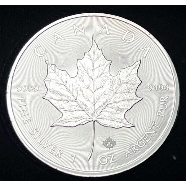 2016 Canada $5 Maple Leaf 1 ozt .9999 Silver