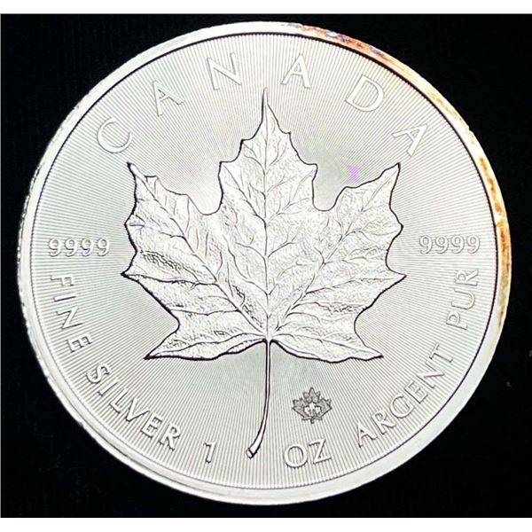 2016 Canada $5 Maple Leaf 1 ozt .9999 Silver