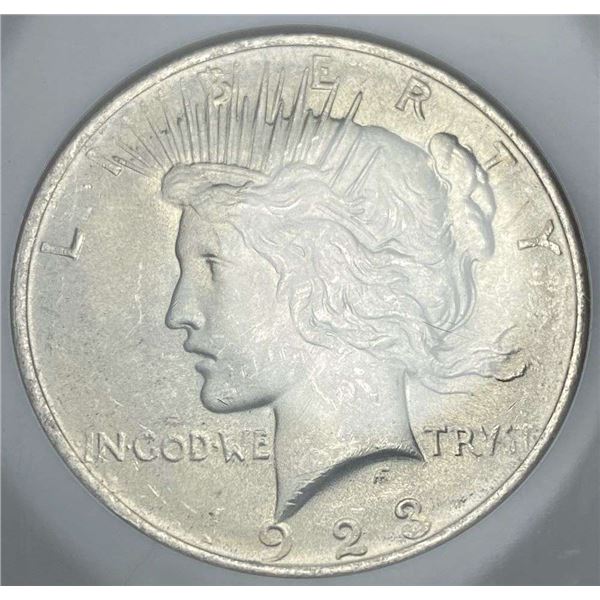 1923 Peace Silver Dollar NGC MS65