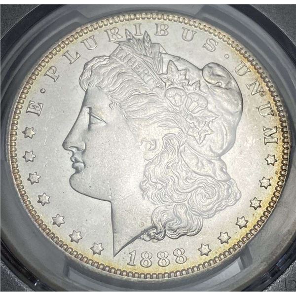 1888-O Morgan Silver Dollar PCGS MS64