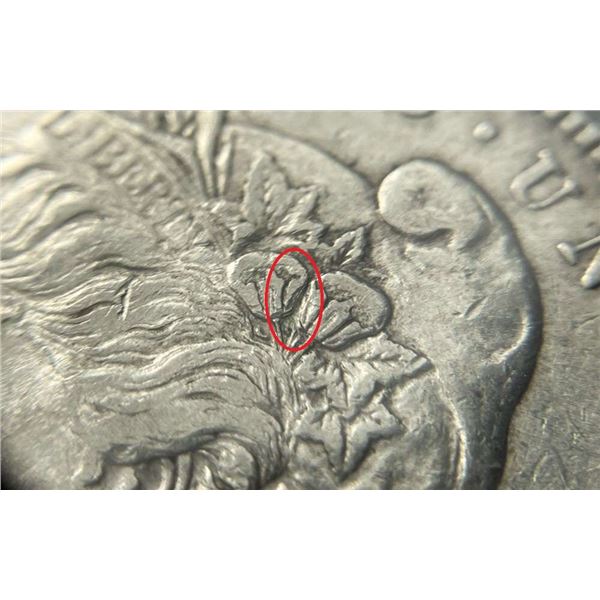 1878 7TF Morgan Silver Dollar SEGS AU50 Details VAM-115
