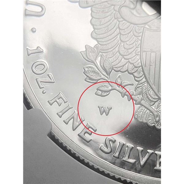 2006-W American Silver Eagle NGC PF69 Ultra Cameo 20th Anniversary
