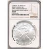 Image 4 : 2006-W Burnished American Silver Eagle NGC MS69 20th Anniversary
