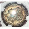 Image 3 : Exquisite Rainbow Color 1883-S Morgan Silver Dollar NGC AU53