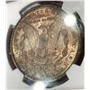 Image 4 : Exquisite Rainbow Color 1883-S Morgan Silver Dollar NGC AU53