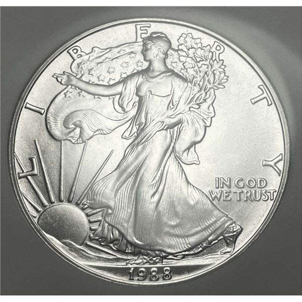 1988 American Silver Eagle NGC MS69