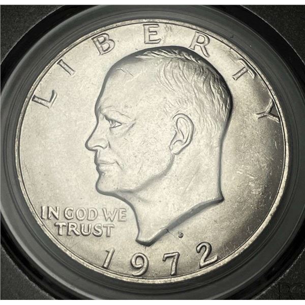 1972-D Eisenhower Dollar PCGS MS66