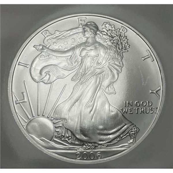 2006 American Silver Eagle NGC Gem Uncirculated First Strikes