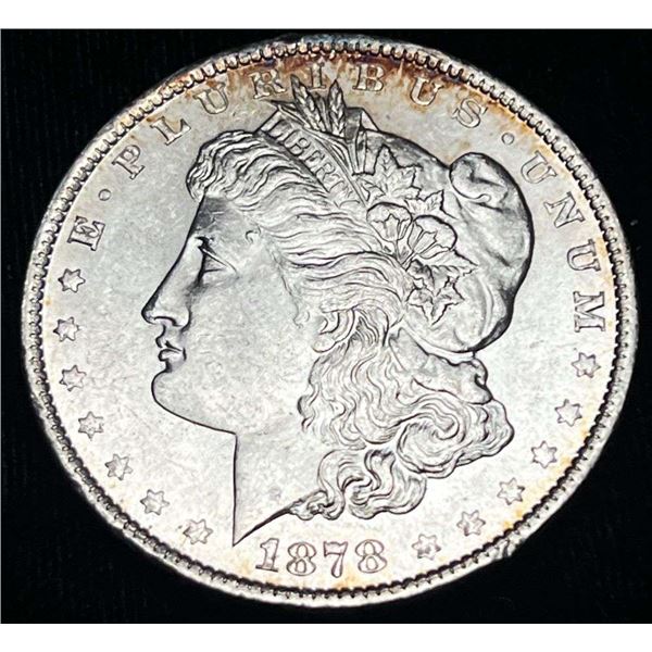 1878 Morgan Silver Dollar Rev. 79 MS63