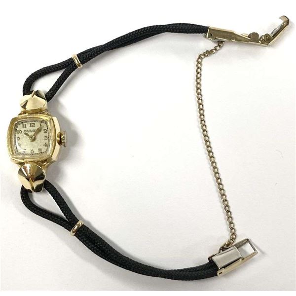 Vintage Women's Bulova 14k Gold Watch