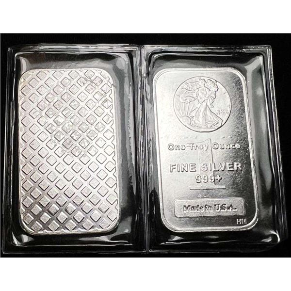 (2) Highland Mint American Eagle Design 1 ozt .999 Silver
