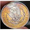 Image 2 : Toned Reverse 1896 Morgan Silver Dollar