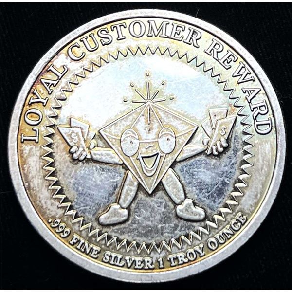 PNW Loyal Customer Reward 1 ozt .999 Silver