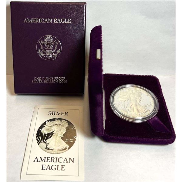 1986-S American Silver Eagle PF69