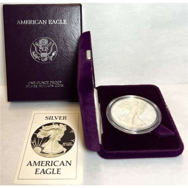 1986-S American Silver Eagle PF69