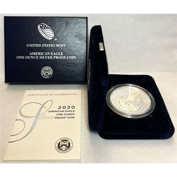 2020-W American Silver Eagle PF69