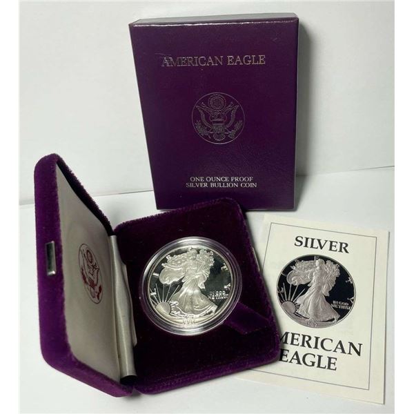 1987-S American Silver Eagle PF69