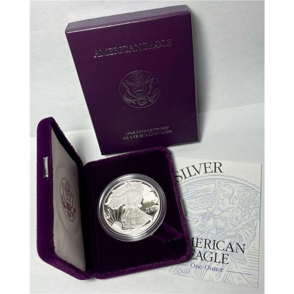 1995-P American Silver Eagle PF69