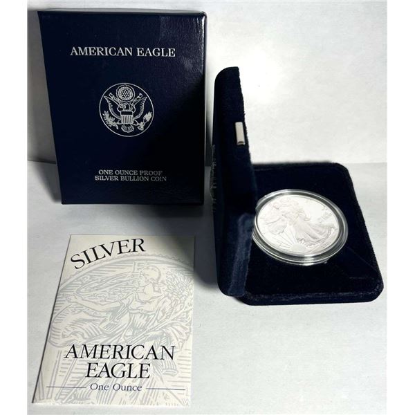 2001-W American Silver Eagle PF69