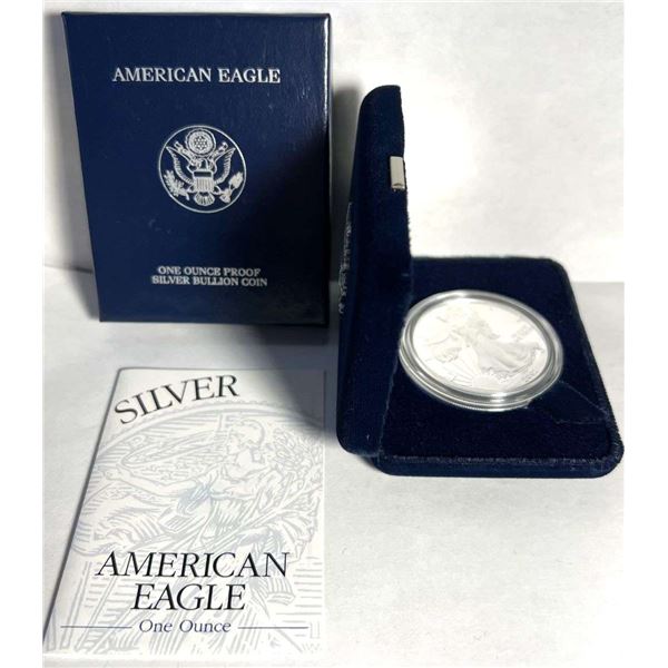 2002-W American Silver Eagle PF69
