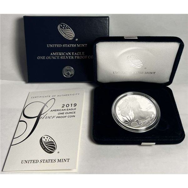 2019-W American Silver Eagle PF69