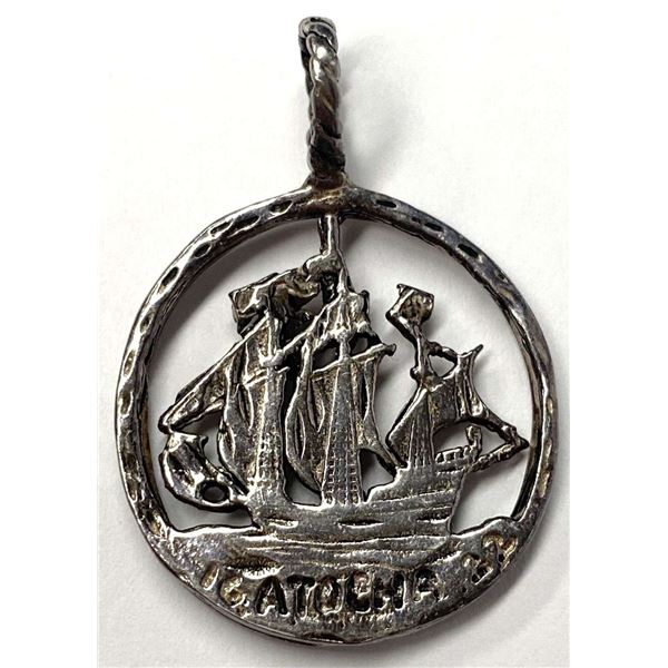 Atocha 1622 Sterling Silver Necklace Pendant