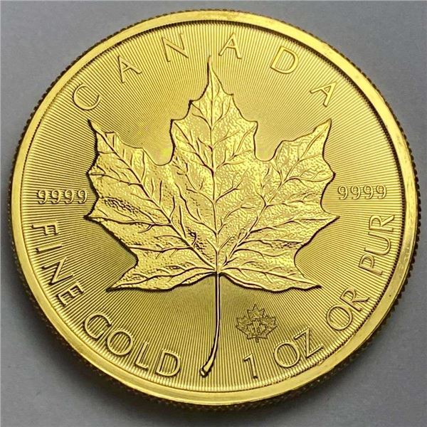 Last Minute! 2016 Canada $50 Maple Leaf 1 ozt .9999 Gold
