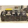 Image 2 : Group of assorted vintage aviation parts - includes aircraft intercom / ATC control heads / vintage 