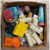 Image 1 : 2 boxes full of assorted misc items - includes Birdog USB satellite mirror / Coleman polylite jug / 