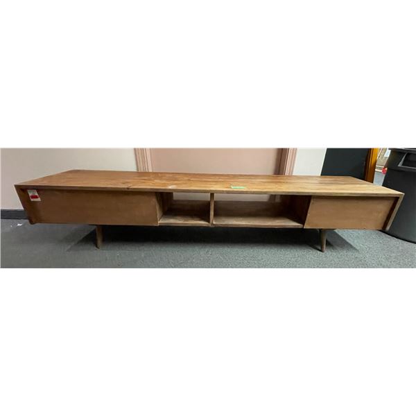 Low bookcase shelf (approx 70" W x 14" L x 15" H)