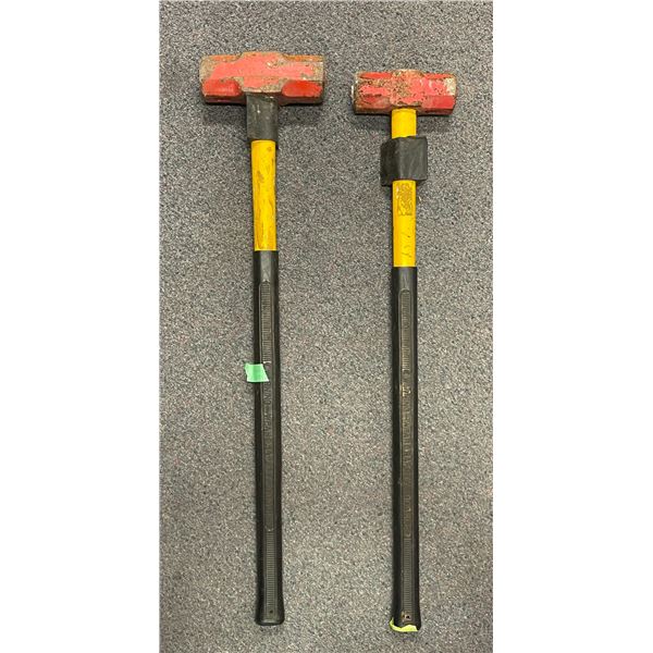Set of 2 industrial sledgehammers