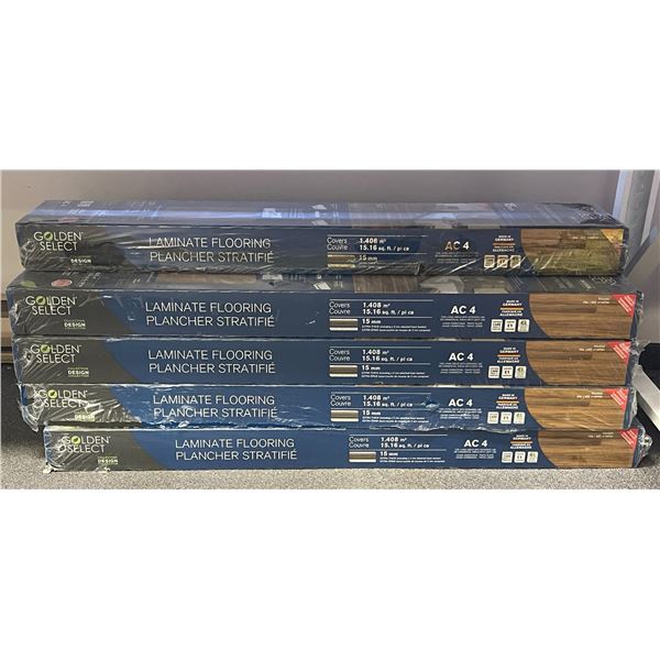 9 NEW Golden Select laminate flooring