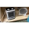 Image 2 : Group of 3 assorted fan heaters - includes NEW For Living oscillating ceramic heater model: 043-5126
