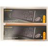 Image 1 : Group of 2 Blackweb wireless keyboard & mouse (model: BWA22H0007C - black)