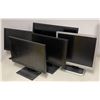Image 2 : Group of 5 assorted monitors - includes 24" Viewsonic / Acer / 19" Acer monitor etc