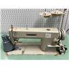 Image 3 : Mason - sewing machine w/ sewing machine table - model: KM-250A (approx 48" W x 20" L x 30" H)