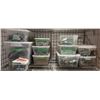 Image 1 : Shelf lot full of industrial misc items - includes 7" swivel loop hangers / un-strut pcs / 2 hole em